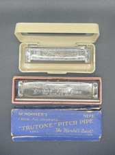 Lot De 2 harmonica M.Hohner