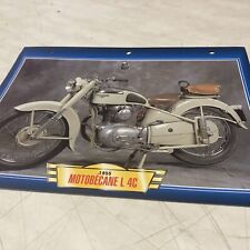 Motobécane 350 L4C 1955 fiche carte moto passion collection Atlas