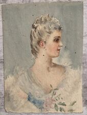 Aquarelle Portrait Femme