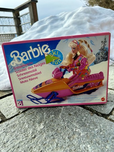 Barbie ski fun - fun, snowmobile