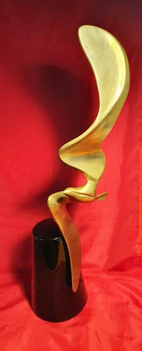 Envol oiseau en bronze - l'envol,