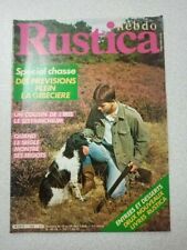 Rustica Spécial chasse Des previsions plein la gibeciere - Septembre 1984
