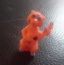 Figurine gomme ESSO GLUPS-LES ARISTOCHATS /HIT CAT CHAT/JAZZ VERSION ORANGE 1971