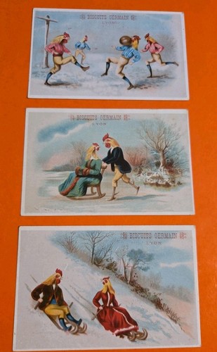 Chromos biscuits germain - biscuits,