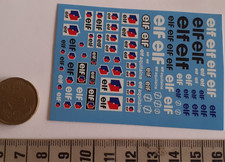 decals decalcomanie elf  1/43
