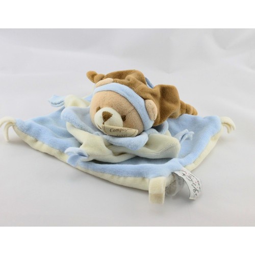Doudou compagnie plat ours - doudou, et