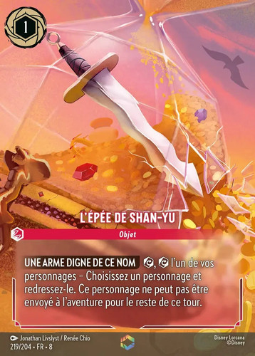 Carte disney lorcana chapitre - lorcana,