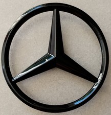 Original Logo Mercedes Étoile Noir Brillant coffre 78mm W214 Classe E  2023-2025