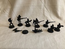 Warhammer GW Game Worshop 40k : Dark Eldar? winged Squad figures X8.