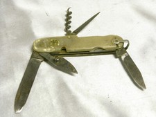 COUTEAU VERITABLE ISSARD ANCIEN 5 FONCTIONS TIRE BOUCHON KNIFE CORKSCREW