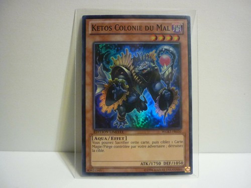 Sr super rare ketos - yu-gi-oh!,