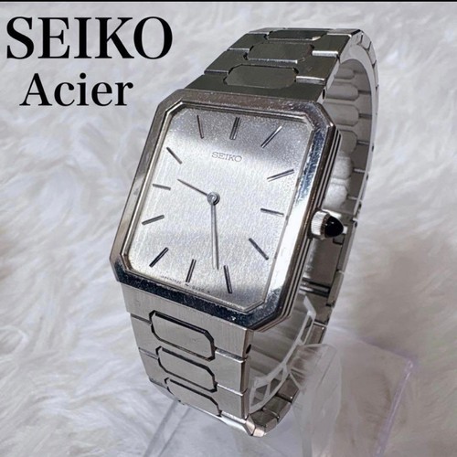 Montre quartz seiko acier - montre,