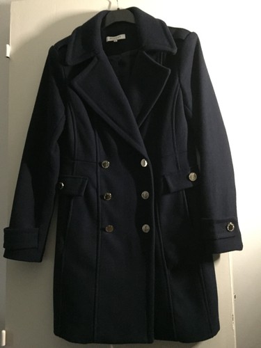 Manteau bleu marine femme t38 - manteau,