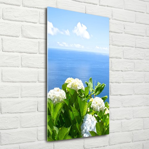 Tulup tableau sur verre - sur,