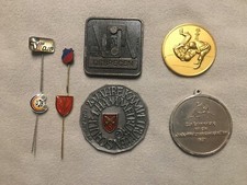 Judo - médailles et insignes - Judo allemand - Sport Armée -années 60 & 70