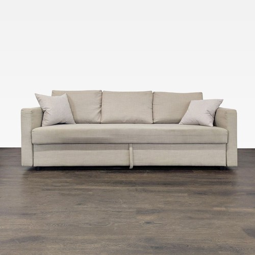 Ikea beige sleeper - ikea, sofa