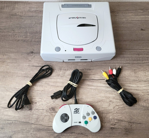 Console sega saturn - console,