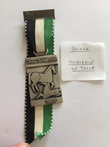 Médaille suisse huguenin - huguenin, le
