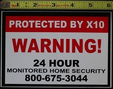 X10 security alarm - security,