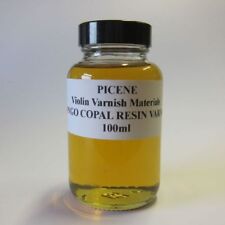 Congo Copal Résine Vernis:Luthier Violon/Violoncelle,Picene Gamme, 100ML