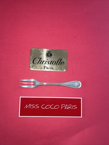 Fourchette gâteau christofle - ,