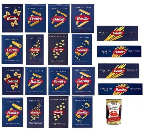 Barilla assortiment pâtes - barilla,