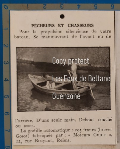 Bateau godille automatique - bateau, a