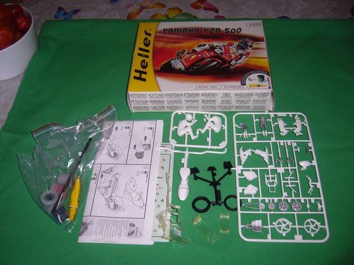 Maquette heller yamaha - maquette, 500