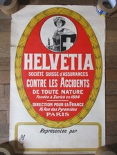 AFFICHE ORIGINALE ASSURANCE