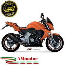 Mivv Kawasaki Z 1000 2008 Pot D Echappement Moto Silencieux Suono Black Approuve