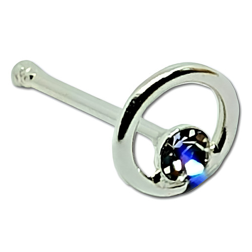 Bague clou nez 22g - 22g, bout