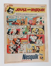 publicité de presse -NESQUIK-