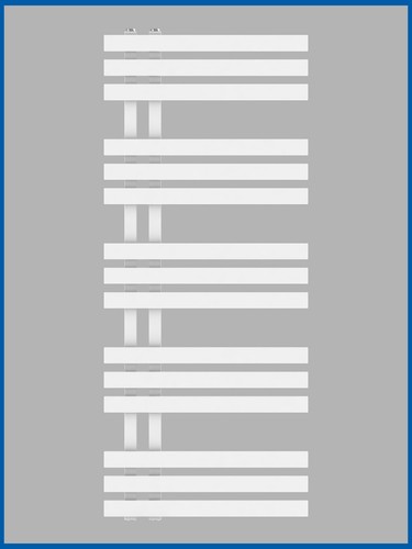 Radiateur design verona blanc - design,
