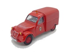 Citroën 2 CV fourgonnette Pompiers SOLIDO/HACHETTE