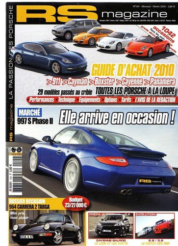 Magazine 104 porsche 997 s - 104,