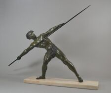 Dh. Chiparus impressive javelin thrower.