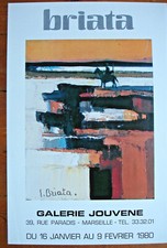 AFFICHE BRIATA-1980-GALERIE