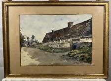 Epoque Impressionniste Ecole Française Signée Lefebvre Datée 1884 France