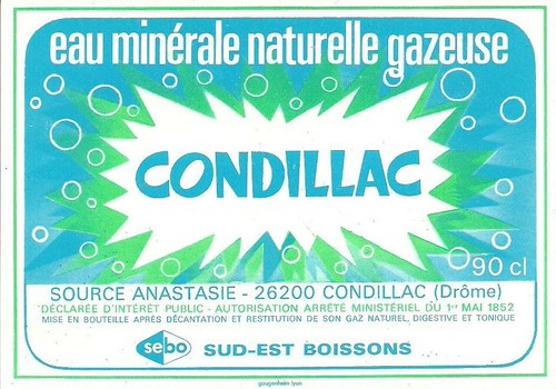 étiquette eau minérale la - étiquette,
