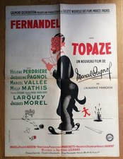 TOPAZE Pagnol Fernandel Dubout