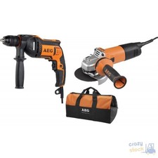 Kit Aeg Perceuse Sbe750Re +