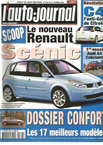Auto journal 588 peugeot - l'auto,