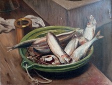 Ancien beau tableau HST Nature