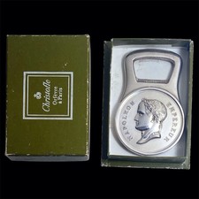 Christofle Décapsuleur  Napoléon 1er Empereur en boite d'origine Gallia