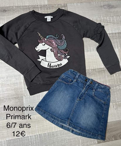 Monoprix primark ans fille - primark,
