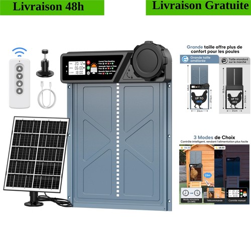 Porte poulailler automatique - poulailler,