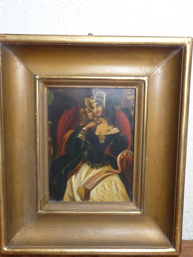 Rare tableau portrait mère - tableau,