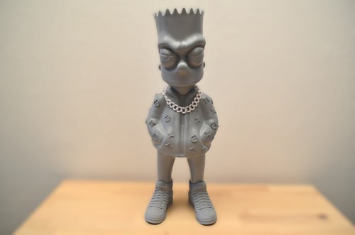 Statue garçon cartoon - garçon, skateur