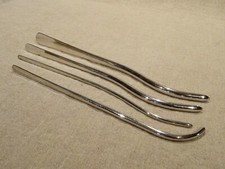 Anciens instruments médicaux 4 soudes urètre gynécologie  cabinet de curiosité