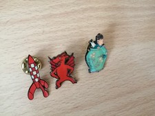LOT 3 PIN'S TINTIN MILOU